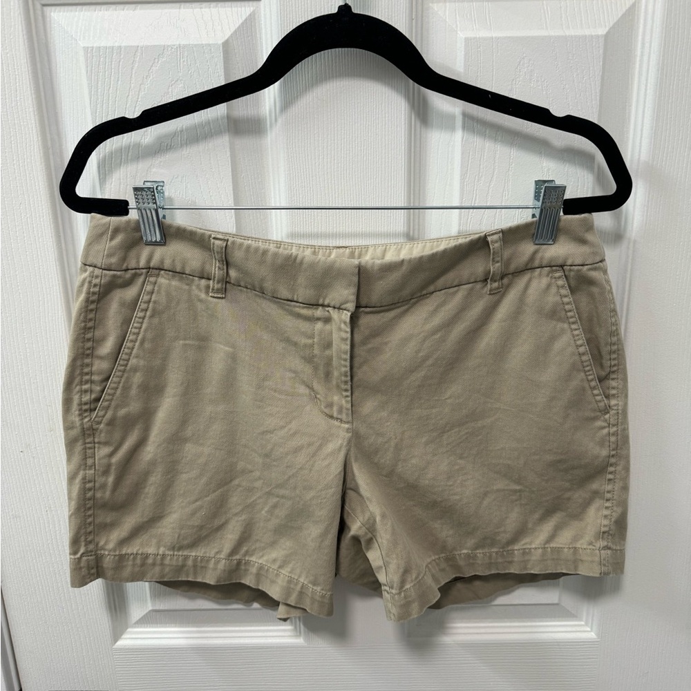J.Crew Women's 5" Classic Chino Short, Size 8